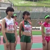 兵庫リレーカーニバル 中学女子4×100mR 表彰式 2016年4月24日