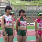 兵庫リレーカーニバル 中学女子4×100mR 表彰式 2016年4月24日