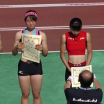 20170801 山形インターハイ 女子400mH 表彰式
